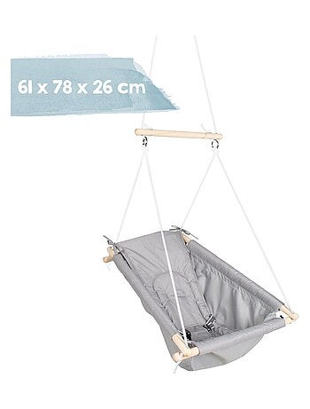 Hamaca de tela para bebés y niños - cuna colgante para interior y exterior 'Roba'