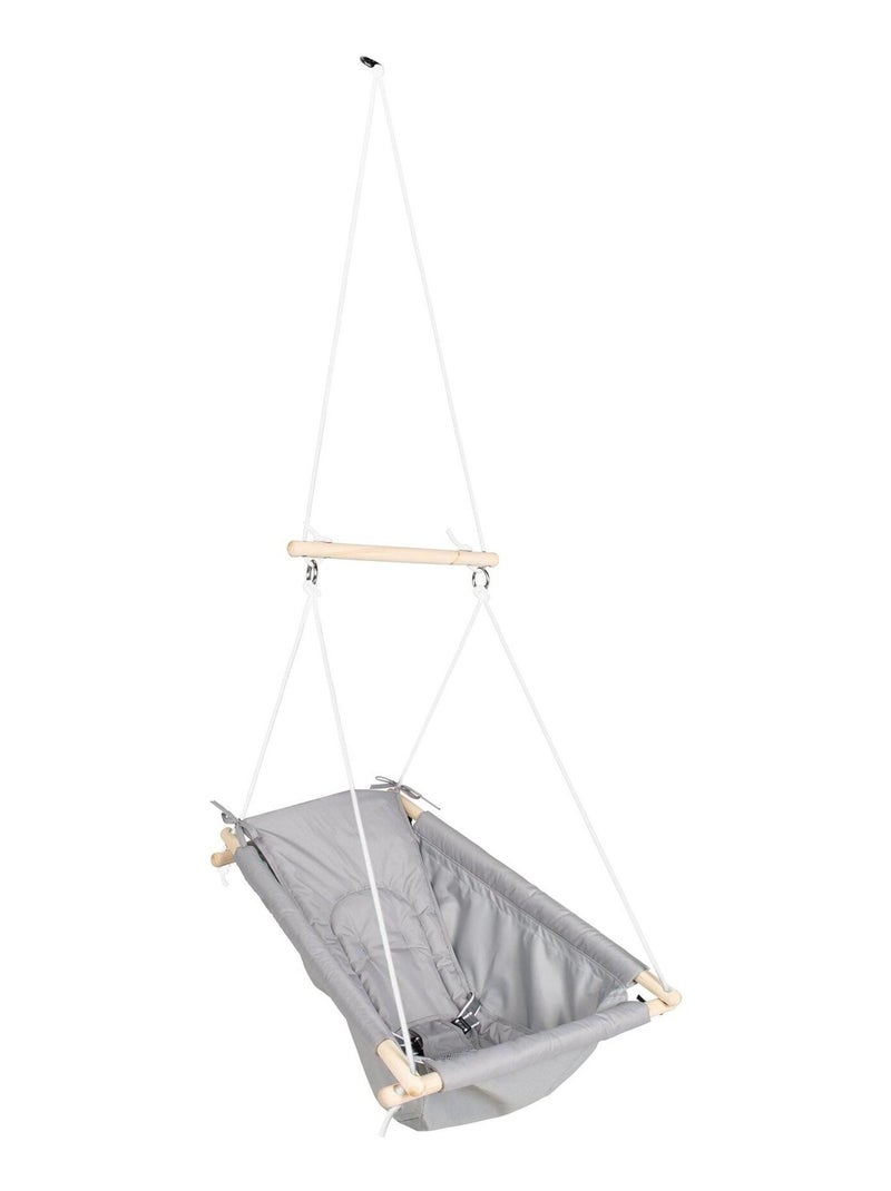 Hamaca de tela para bebés y niños - cuna colgante para interior y exterior 'Roba' Gris topo - Kiabi