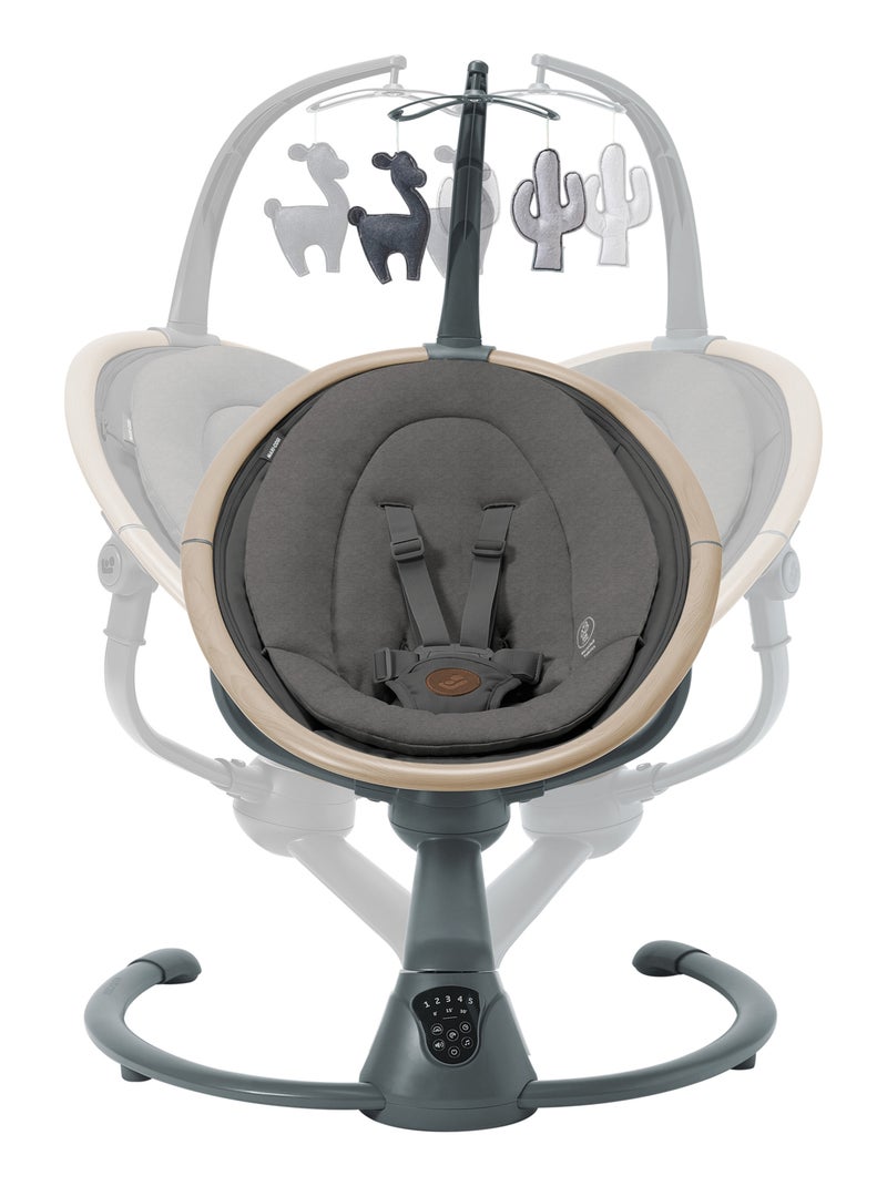 Hamaca / Mecedora eléctrica Cassia ECO Gris - Kiabi