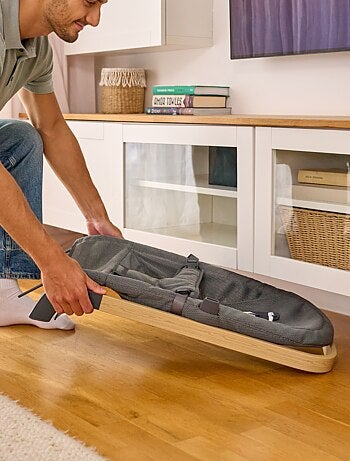 Hamaca para bebé LIONELO June Air - Movimiento de balanceo natural - Ligera - Plegado plano