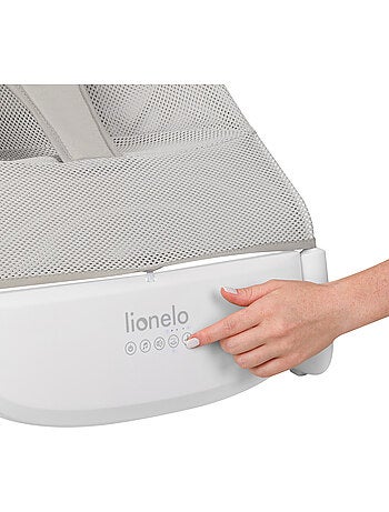 Hamaca para bebé Lionelo Vinci – circulación de aire – ligera – 3 modos de balanceo – 4 melodías
