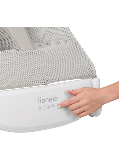 Hamaca para bebé Lionelo Vinci – circulación de aire – ligera – 3 modos de balanceo – 4 melodías - Kiabi Hamaca para bebé Lionelo Vinci – circulación de aire – ligera – 3 modos de balanceo – 4 melodías - Kiabi