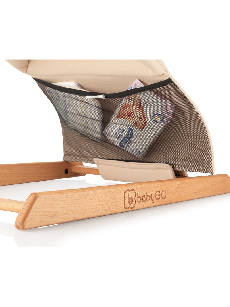 Hamaca para bebé skippy - babygo Beige - Kiabi