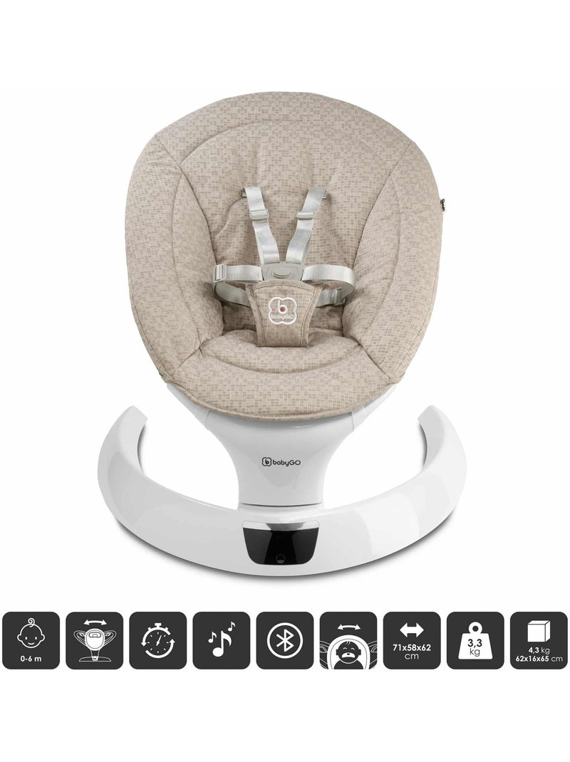 Hamaca para bebé Swing - BabyGo Beige - Kiabi