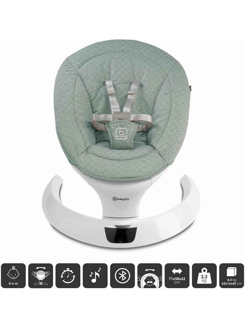 Hamaca para bebé Swing - BabyGo Menta - Kiabi