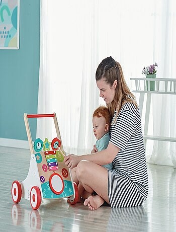 HAPE - Andador musical con instrumentos - 40,5 x 41,5 x 50 cm - A partir de 10 meses