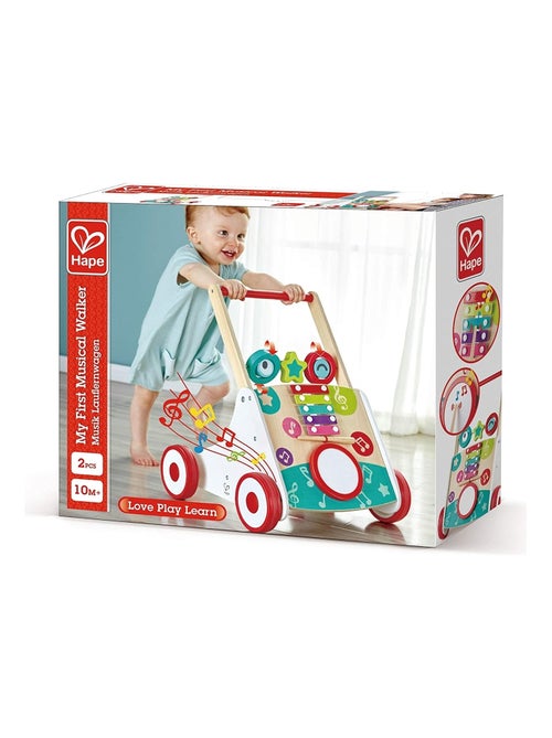 HAPE - Andador musical con instrumentos - 40,5 x 41,5 x 50 cm - A partir de 10 meses - Kiabi