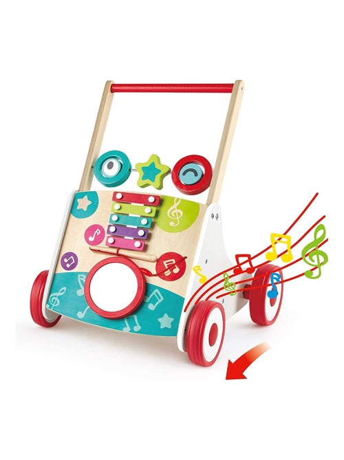 HAPE - Andador musical con instrumentos - 40,5 x 41,5 x 50 cm - A partir de 10 meses - Kiabi