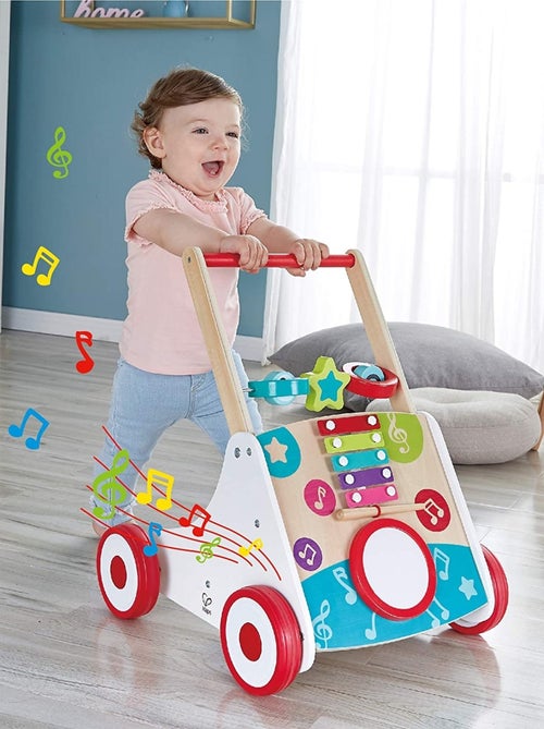HAPE - Andador musical con instrumentos - 40,5 x 41,5 x 50 cm - A partir de 10 meses - Kiabi