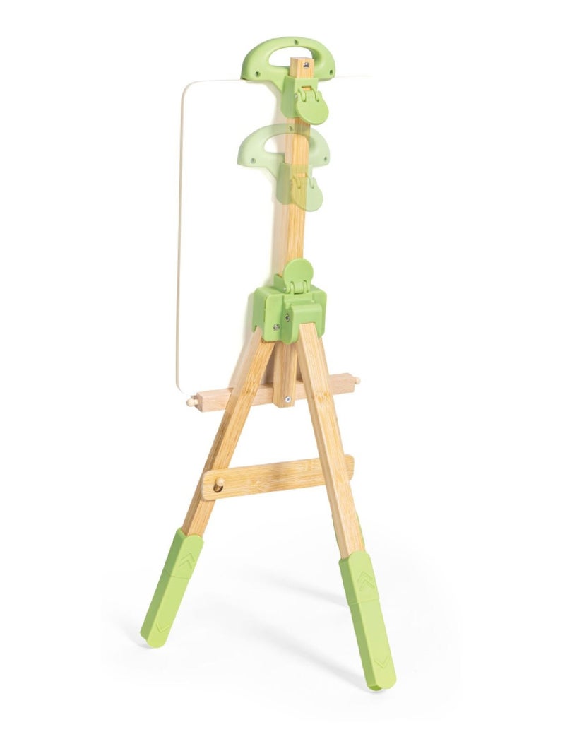 HAPE - Caballete portátil de bambú - A partir de 4 años Verde - Kiabi
