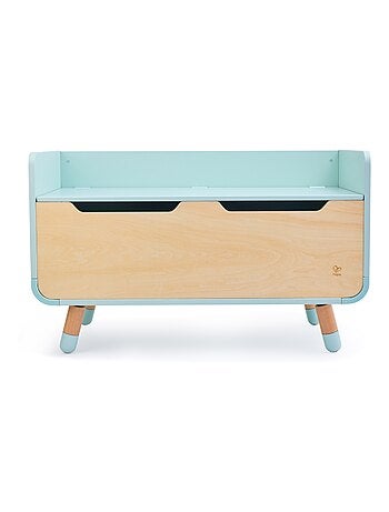 HAPE - Caja de juguetes/Banco de madera 2 en 1 PLAY FURNITURE