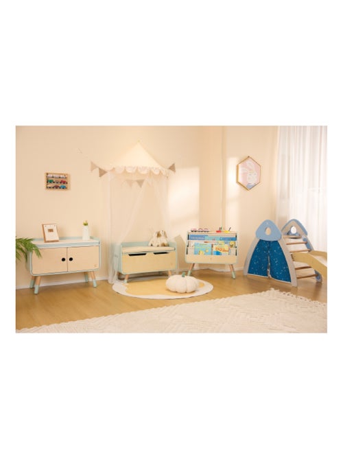 HAPE - Caja de juguetes/Banco de madera 2 en 1 PLAY FURNITURE - Kiabi