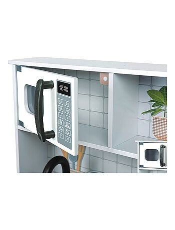 HAPE - Cocina infantil interactiva de madera - 60 x 91,8 x 30 cm - A partir de 3 años