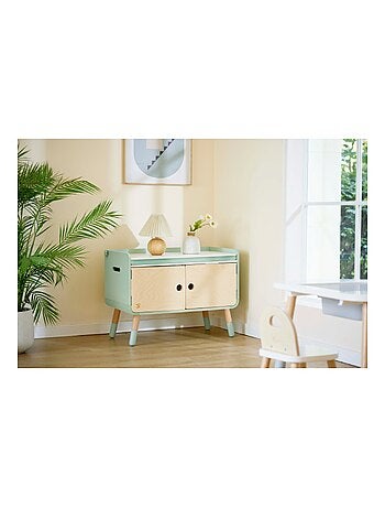 HAPE - Cómoda infantil/Cocina de madera 2 en 1 PLAY FURNITURE