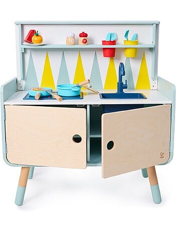 HAPE - Cómoda infantil/Cocina de madera 2 en 1 PLAY FURNITURE