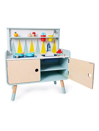 HAPE - Cómoda infantil/Cocina de madera 2 en 1 PLAY FURNITURE