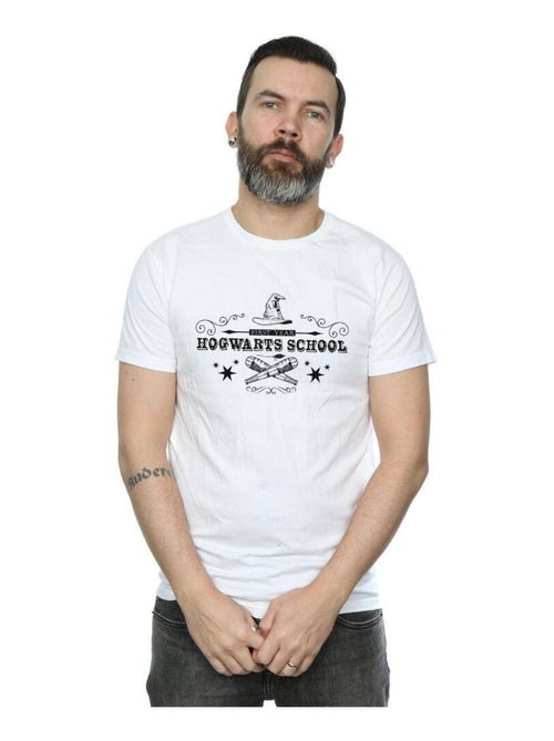 Harry Potter - Camiseta Hogwarts First Year para Hombre - Kiabi Harry Potter - Camiseta Hogwarts First Year para Hombre - Kiabi