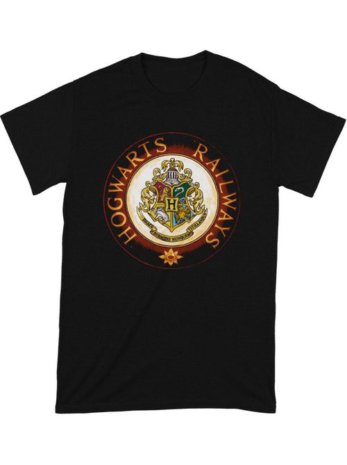 Harry Potter - Camiseta Hogwarts Railway Circle para Adultos Unisex - Kiabi Harry Potter - Camiseta Hogwarts Railway Circle para Adultos Unisex - Kiabi