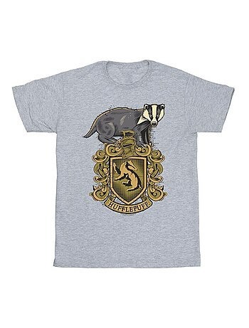 Harry Potter - Camiseta Hufflepuff Escudo para Hombre