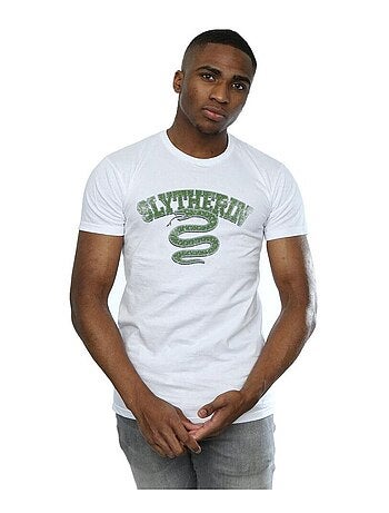 Harry Potter - Camiseta Slytherin Emblema para Hombre