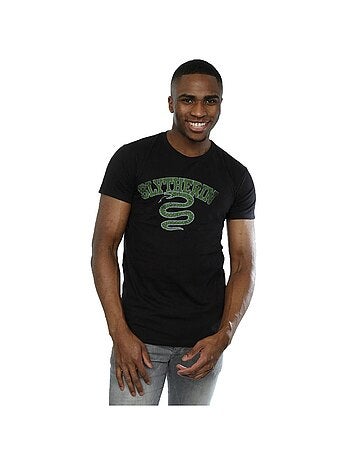 Harry Potter - Camiseta Slytherin Emblema para Hombre