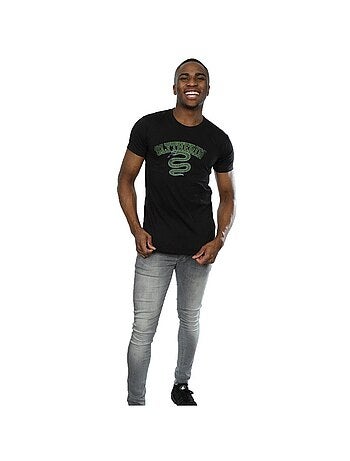 Harry Potter - Camiseta Slytherin Emblema para Hombre