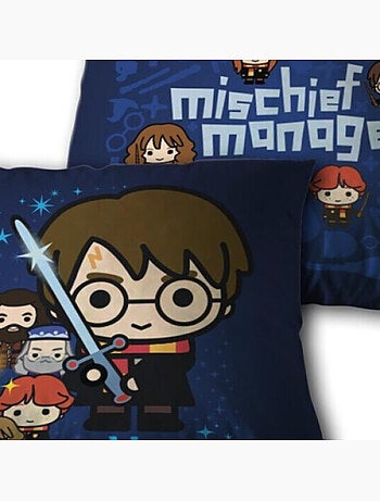 Harry Potter - Cojín de algodón infantil Chibi - 35x35 cm
