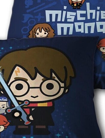 Harry Potter - Cojín de algodón infantil Chibi - 35x35 cm