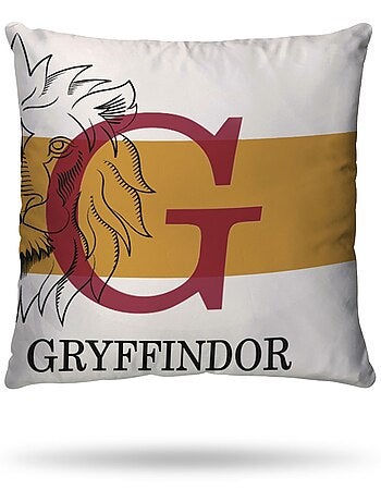 Harry Potter - Juego de sábanas infantil 100% algodón Gryffindor León - Funda nórdica 140x200 cm