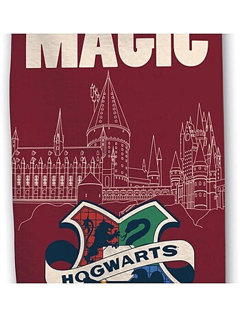 Harry Potter - Toalla de baño infantil de algodón Magic - Toalla de playa 70 x 140 cm