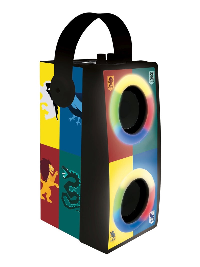 Harry Potter Altavoz puertoátil Bluetooth® con luces y micrófono Negro - Kiabi