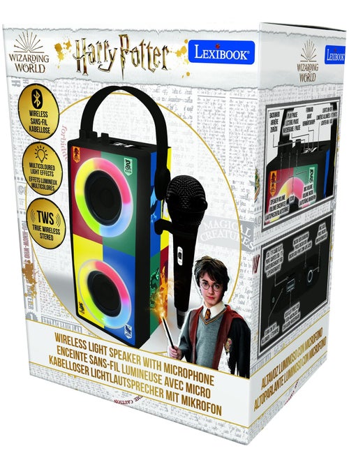 Harry Potter Altavoz puertoátil Bluetooth® con luces y micrófono - Kiabi