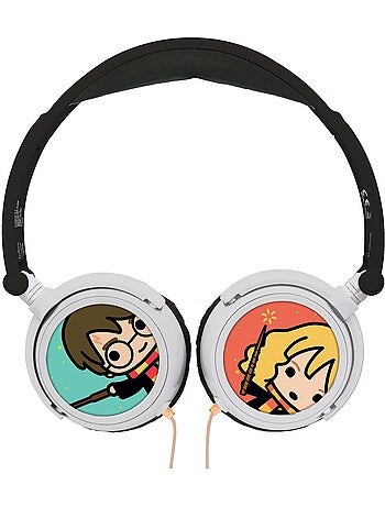 Harry Potter Auriculares est?reo plegables con cable y limitaci?n segura del volumen
