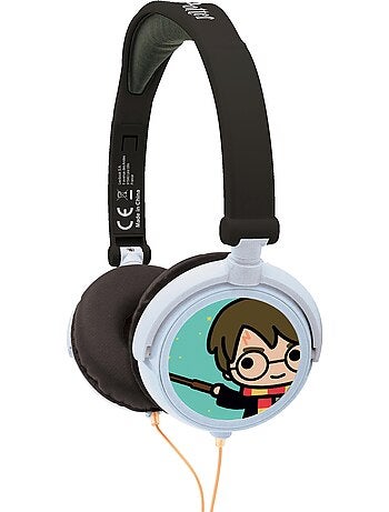 Harry Potter Auriculares est?reo plegables con cable y limitaci?n segura del volumen