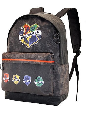 Harry potter college mochila hs fan, gris