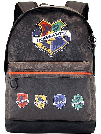 Harry potter college mochila hs fan, gris