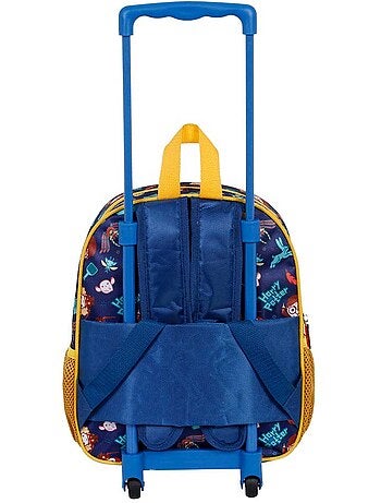 Harry Potter Crest Mochila 3D con Ruedas Pequeña, Naranja