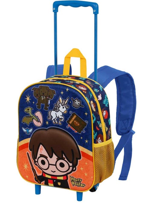 Harry Potter Crest Mochila 3D con Ruedas Pequeña, Naranja - Kiabi Harry Potter Crest Mochila 3D con Ruedas Pequeña, Naranja - Kiabi