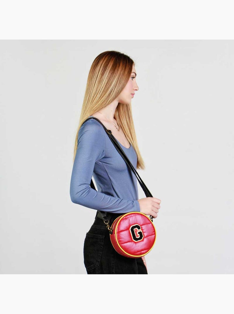 Harry Potter G Bolso Bandolera Redondo Padding, Rojo Rojo - Kiabi