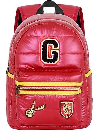 Harry Potter G Mochila Fashion Padding, Rojo