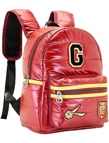 Harry Potter G Mochila Fashion Padding, Rojo