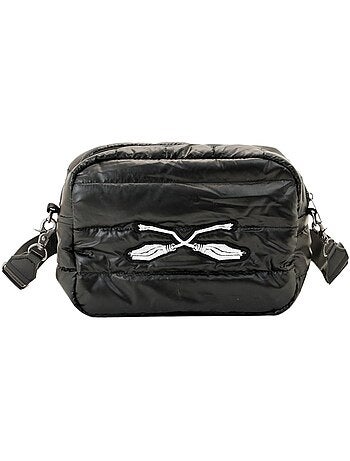 Harry Potter H Bolso Bandolera IBiscuit Padding, Negro