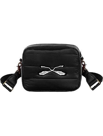 Harry Potter H Bolso Bandolera IBiscuit Padding, Negro