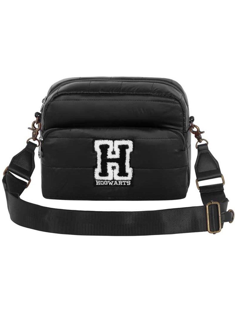 Harry Potter H Bolso Bandolera IBiscuit Padding, Negro Negro - Kiabi
