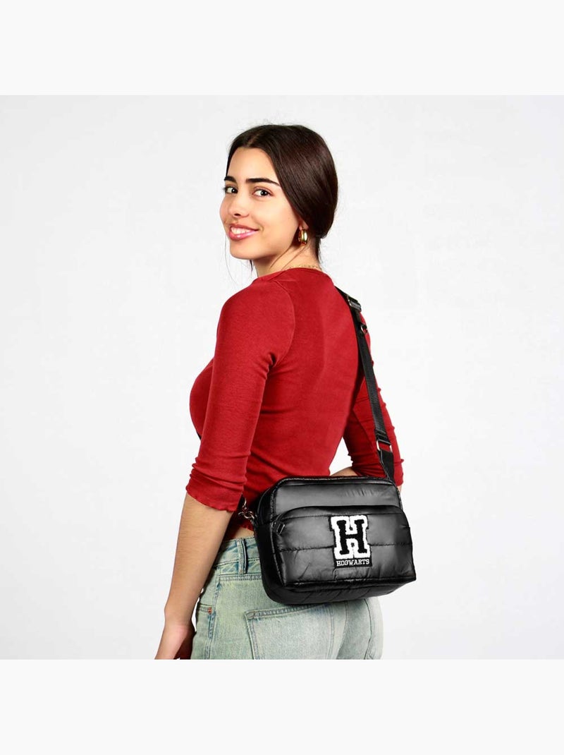 Harry Potter H Bolso Bandolera IBiscuit Padding, Negro Negro - Kiabi