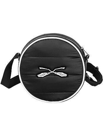 Harry Potter H Bolso Bandolera Redondo Padding, Negro