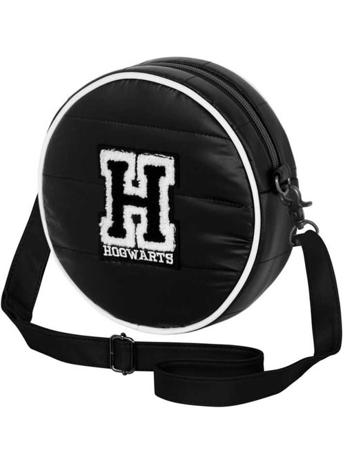 Harry Potter H Bolso Bandolera Redondo Padding, Negro - Kiabi