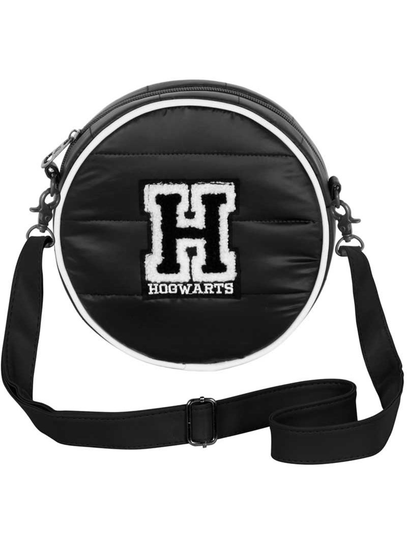 Harry Potter H Bolso Bandolera Redondo Padding, Negro Negro - Kiabi