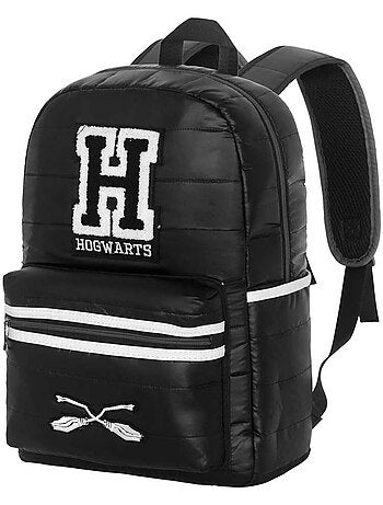 Harry potter h mochila padding, negro