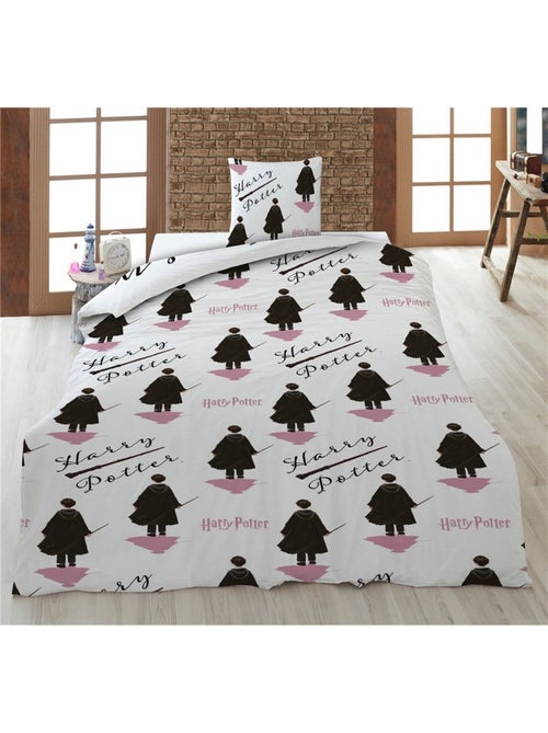 Harry Potter, juego de sabanas infantil estampado reversible polialgodón, Aventuras - Kiabi Harry Potter, juego de sabanas infantil estampado reversible polialgodón, Aventuras - Kiabi